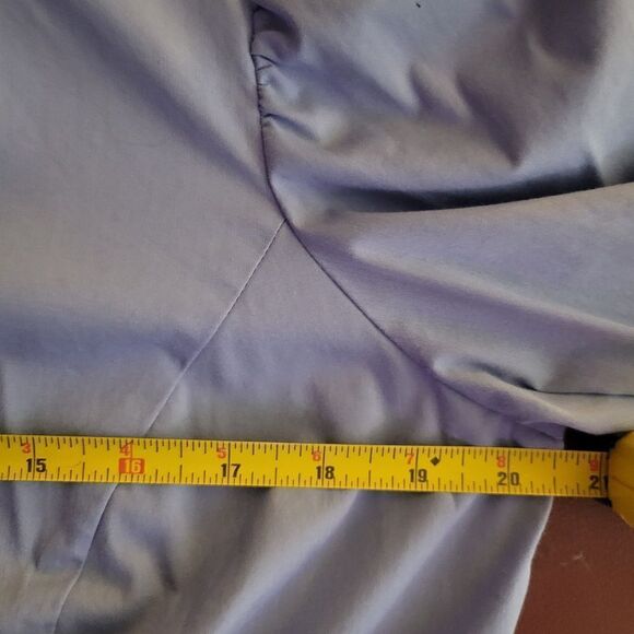 Ann Taylor LOFT Light Blue Button Down Shirt - Picture 12 of 13